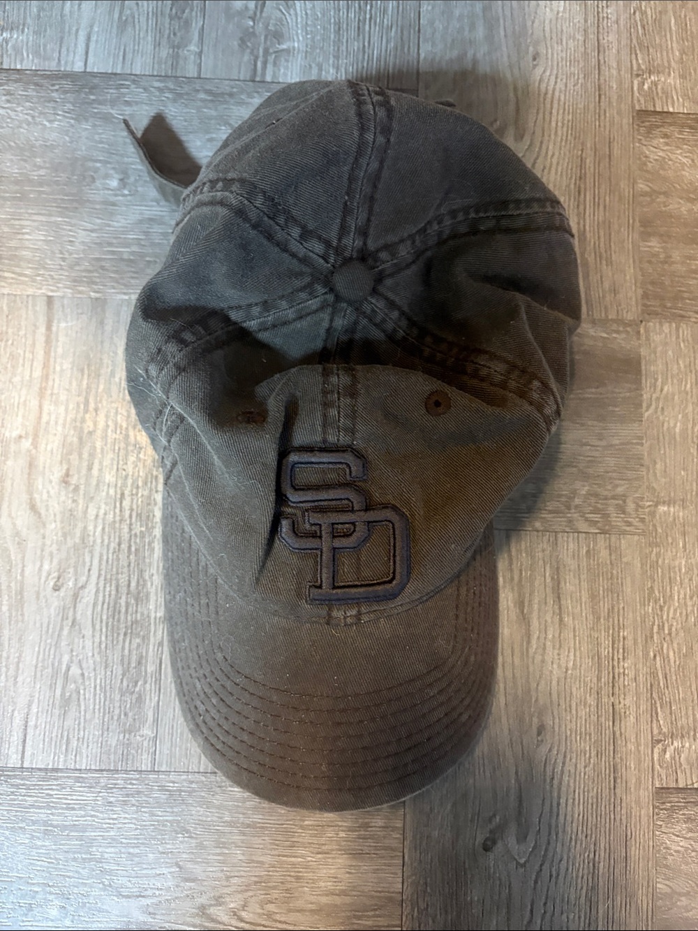 New Era Brown Embroidered San Diego Padres Baseball Cap